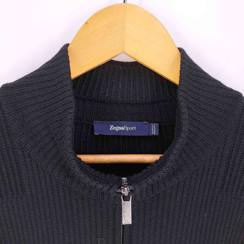 ゼニアスポーツ Zegna sport ウール ドライバーズニット メンズ JPN:2