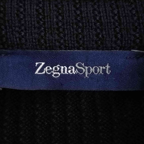 ゼニアスポーツ Zegna sport ウール ドライバーズニット メンズ JPN:2