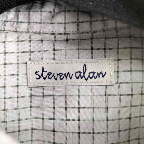 スティーブンアラン Steven Alan チェック レギュラーカラー シャツ -LOOSE メンズ JPN:S