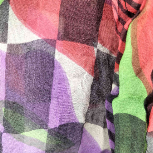 コムデギャルソン COMME des GARCONS 01SS イリュージョン デザインシャツ Optical Power レディース