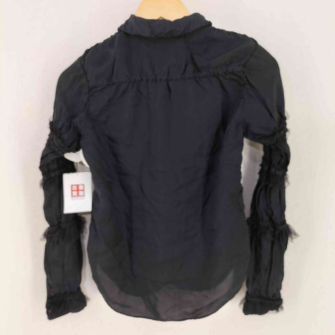 コムデギャルソンコムデギャルソン COMME des GARCONS COMME des GARCONS 10SS アームフリル キュプラシャツ レディース JPN:XS