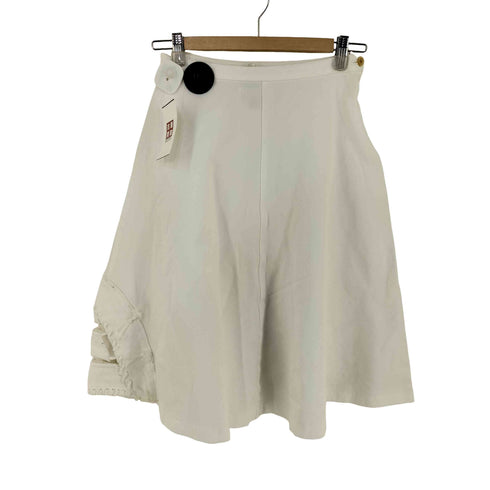 コムデギャルソン COMME des GARCONS 05SS ポリ縮絨 レースアップスカート レディース JPN:S