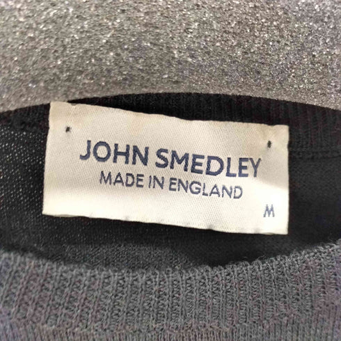 ジョンスメドレー JOHN SMEDLEY メリノウールハイゲージクルーネックセーター メンズ JPN:M
