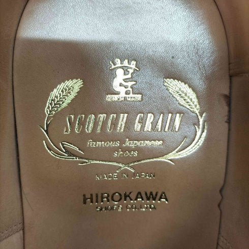 スコッチグレイン SCOTCH GRAIN ASSURANCE プレーントゥレザーシューズ メンズ 25 1/2 EEE