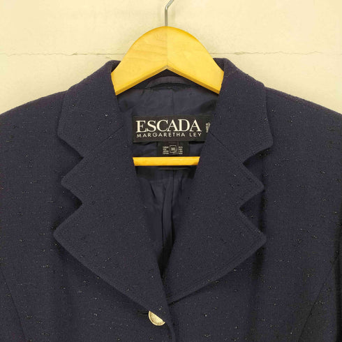 エスカーダ ESCADA 銀釦 ラメジャケット レディース JPN:38