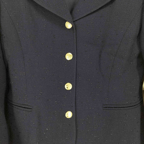エスカーダ ESCADA 銀釦 ラメジャケット レディース JPN:38