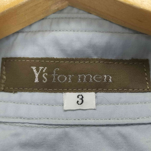 ワイズフォーメン Ys for men 長袖ボタンダウンシャツ メンズ 3