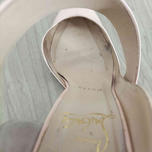 クリスチャンルブタン CHRISTIAN LOUBOUTIN ストラップエナメルパンプス レディース 36 1/2