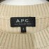 アーペーセー A.P.C. エルボーパッチ コットンニット レディース import:S