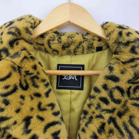 エックスガール X-girl LEOPARD FUR COAT レオパード ファーコート レディース JPN:2