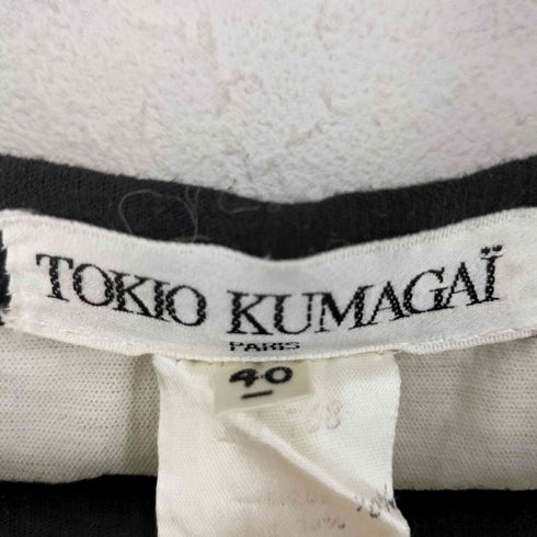 トキオクマガイ TOKIO KUMAGAI バイカラー カットソー レディース