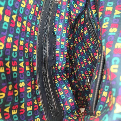 デシグアル Desigual エンボスロゴバックパック レディース