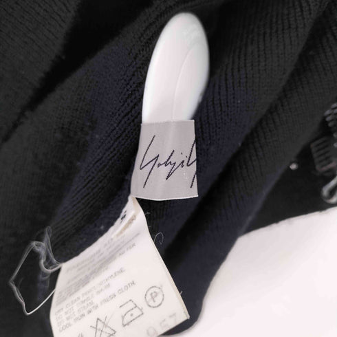 ヨウジヤマモト Yohji Yamamoto 90S 98AW ウールドライバーズニット ririジッパー レディース JPN:S