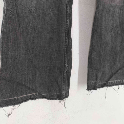 オゾンロックス OZONE ROCKS HYSTERIC GLAMOUR 00s ブラックフレアデニムパンツ メンズ