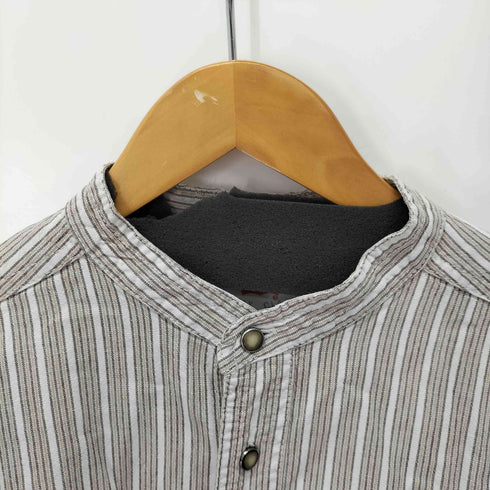 リーバイス Levis 90S バンドカラーL/Sストライプシャツ メンズ JPN:L