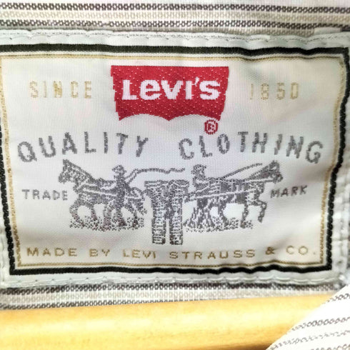 リーバイス Levis 90S バンドカラーL/Sストライプシャツ メンズ JPN:L