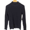 Garanteret ren uld S.N.S HERNING ウール100% 畦編みモックネックセーター メンズ JPN:S