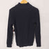 Garanteret ren uld S.N.S HERNING ウール100% 畦編みモックネックセーター メンズ JPN:S