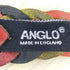 ANGLO イングランド製 編み込みレザーベルト メンズ