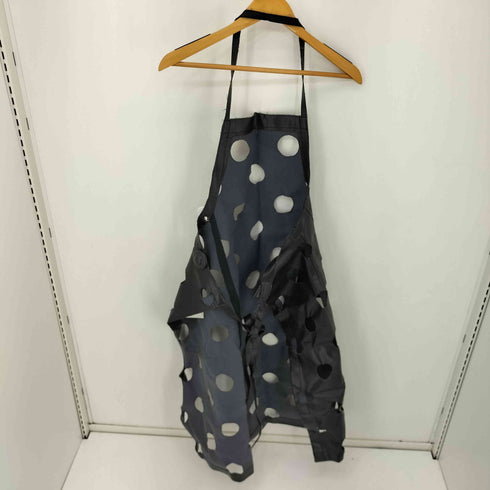 ブラックコムデギャルソン BLACK COMME des GARCONS AD2017 カットデザイン フェイクレザーエプロン メンズ JPN:S