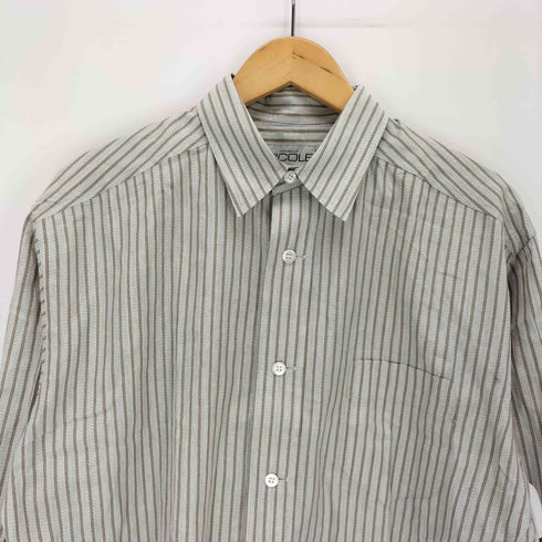 ニコル NICOLE レギュラーカラーストライプシャツ メンズ import:M