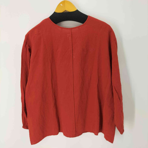ユニ yuni コットンリネン L/S ブラウス レディース FREE