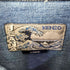 ケンゾージーンズ KENZO JEANS 北斎タグ バック刺繍 デニムシャツ メンズ FREE