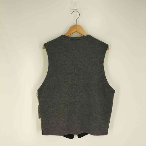 ギャップ Gap ニット切替 スウェードレザー ベスト メンズ import:L