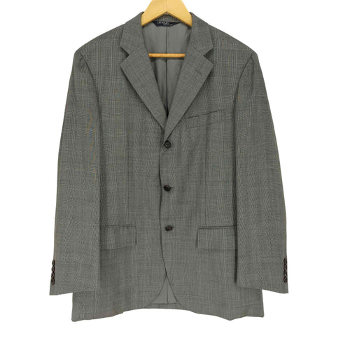 ポロバイラルフローレン Polo by RALPH LAUREN グレンチェックテーラードジャケット MADE IN JAPAN メンズ 180