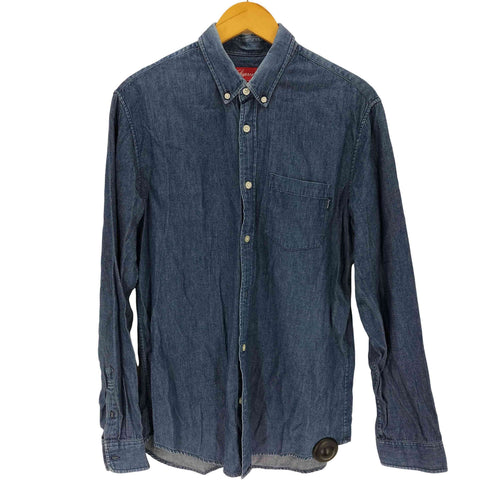 シュプリーム Supreme Denim L/S Shirt Blue メンズ import:M