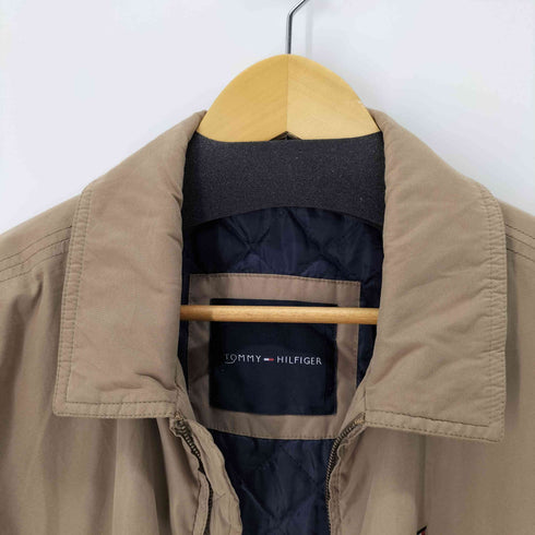 トミーヒルフィガー TOMMY HILFIGER ワンポイントロゴ刺繍 中綿ジャケット メンズ import:L