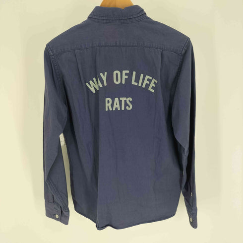 ラッツ RATS コットン ツイル B.D. ワーク シャツ メンズ JPN:S