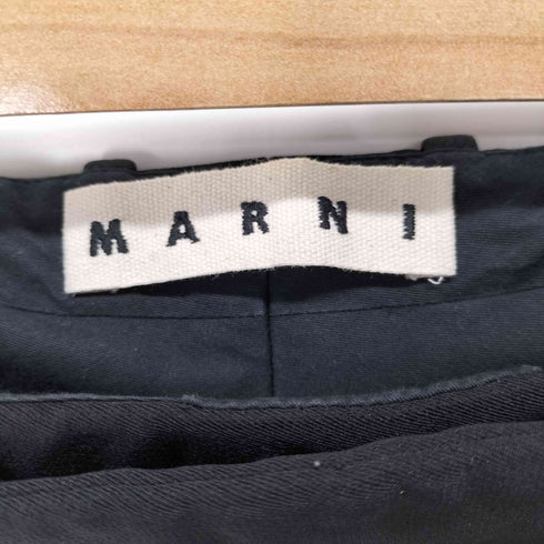 マルニ MARNI イタリア製 センタープレスボタンフライスラックス メンズ JPN:42