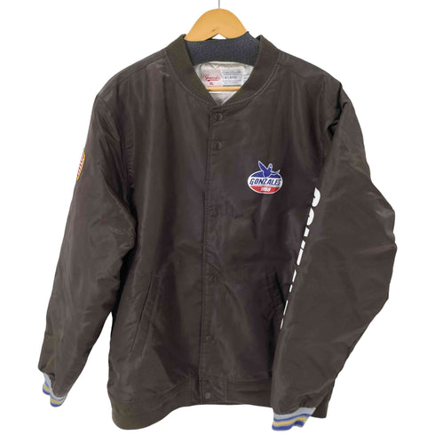 マークゴンザレス Mark Gonzales プリントデザインスタジャン メンズ import:XL
