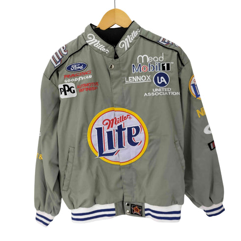 ジェイエイチデザイン JH Design MILLER LITE レーシングジャケット メンズ import:L