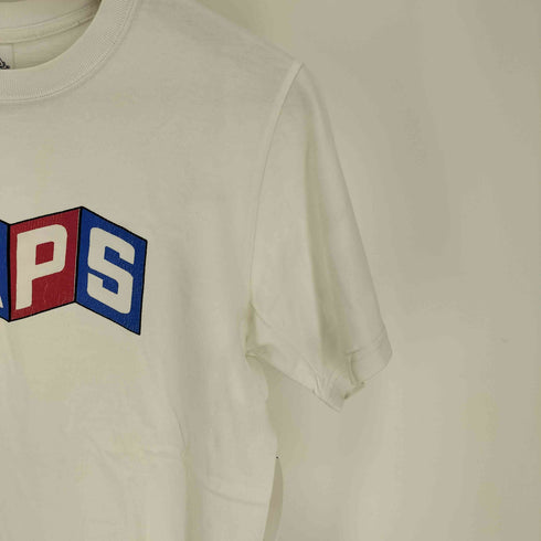 ダブルタップスブリンク WTAPS BULLINK ロゴ プリント 袖 サンダー 刺繍 クルーネック Tシャツ メンズ JPN:S