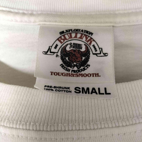 ダブルタップスブリンク WTAPS BULLINK ロゴ プリント 袖 サンダー 刺繍 クルーネック Tシャツ メンズ JPN:S