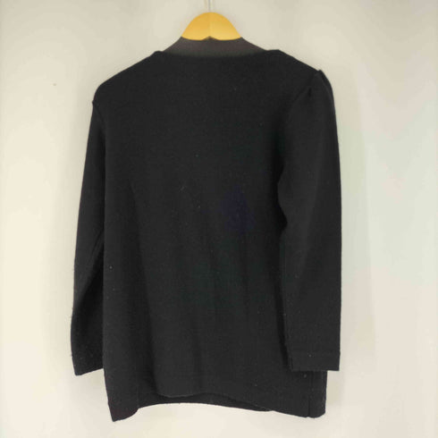 ハナエモリ HANAE MORI ビジュークルーネックニット レディース JPN:M