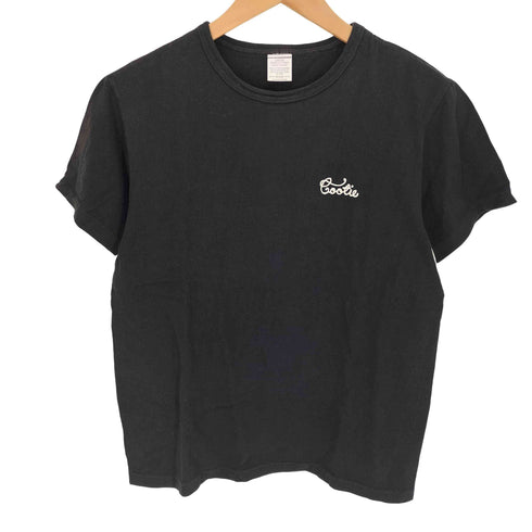 クーディプロダクション cootie productions バック マリア プリント ロゴ 刺繍 クルーネック Tシャツ メンズ JPN:M
