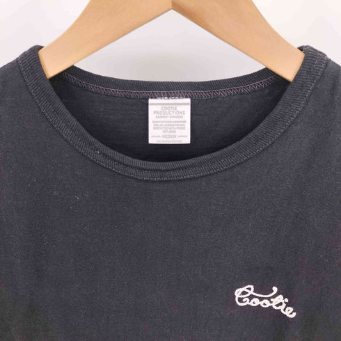クーディプロダクション cootie productions バック マリア プリント ロゴ 刺繍 クルーネック Tシャツ メンズ JPN:M