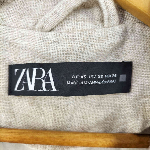 ザラ ZARA ラスティックコート レディース import:XS