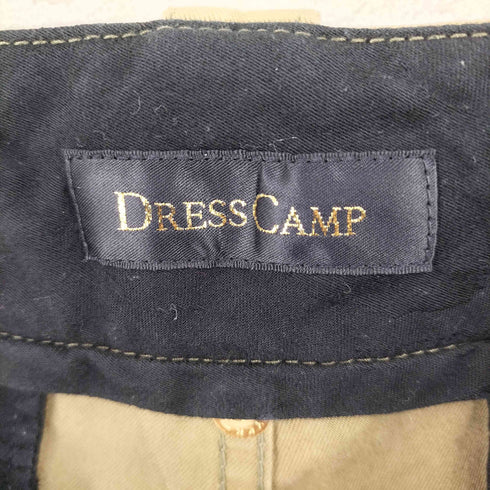 ドレスキャンプ DRESSCAMP ボタンフライ 裾サイドジップ カーゴパンツ メンズ
