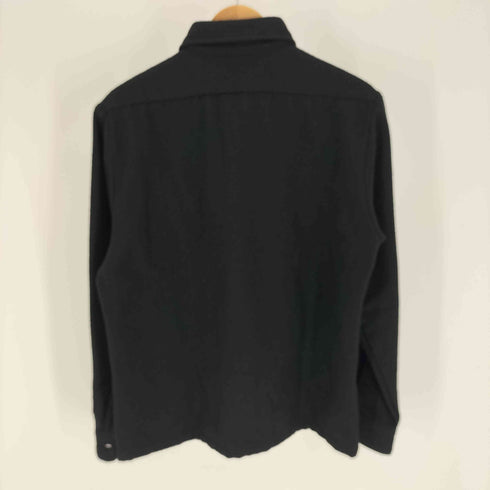 サニーサイダー SUNNY SIDER ロゴタブ ウール L/S シャツ メンズ import:M