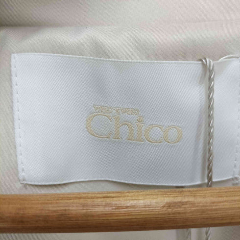 チコ Chico バックプリーツトレンチコート レディース F