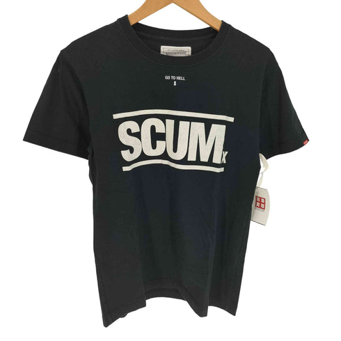 ネイバーフッド NEIGHBORHOOD 14AW GO TO HELL SCUMx スカム プリント クルーネック Tシャツ ムービーTシャツ メンズ JPN:S