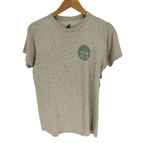 ヴォルコム VOLCOM 両面 ロゴ プリント クルーネック Tシャツ メンズ import:S