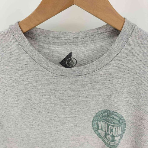 ヴォルコム VOLCOM 両面 ロゴ プリント クルーネック Tシャツ メンズ import:S