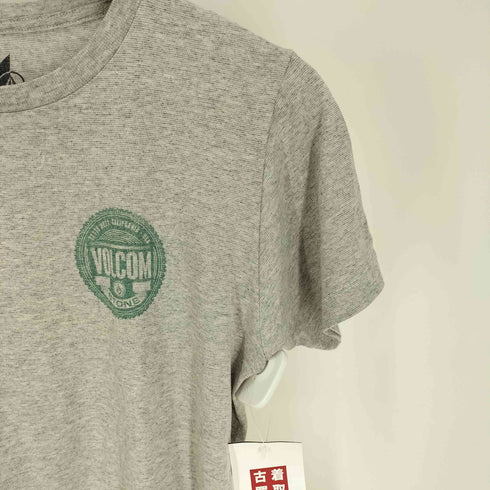 ヴォルコム VOLCOM 両面 ロゴ プリント クルーネック Tシャツ メンズ import:S