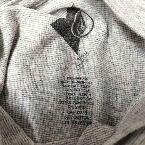 ヴォルコム VOLCOM 両面 ロゴ プリント クルーネック Tシャツ メンズ import:S