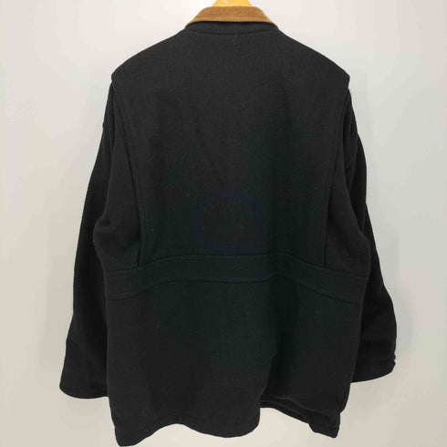 マンハッタン Manhattan 90S USA製 襟コーデュロイ ウールジャケット カバーオール メンズ import:L